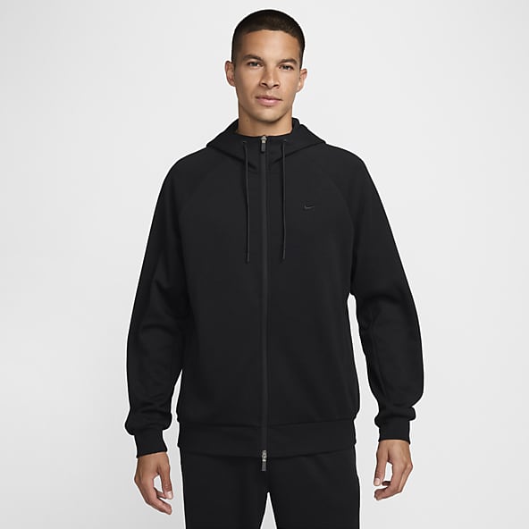 Black nike hoodie sale outlet